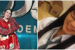 Potret 11 pedangdut saat SMA, Happy Asmara manglingi pol