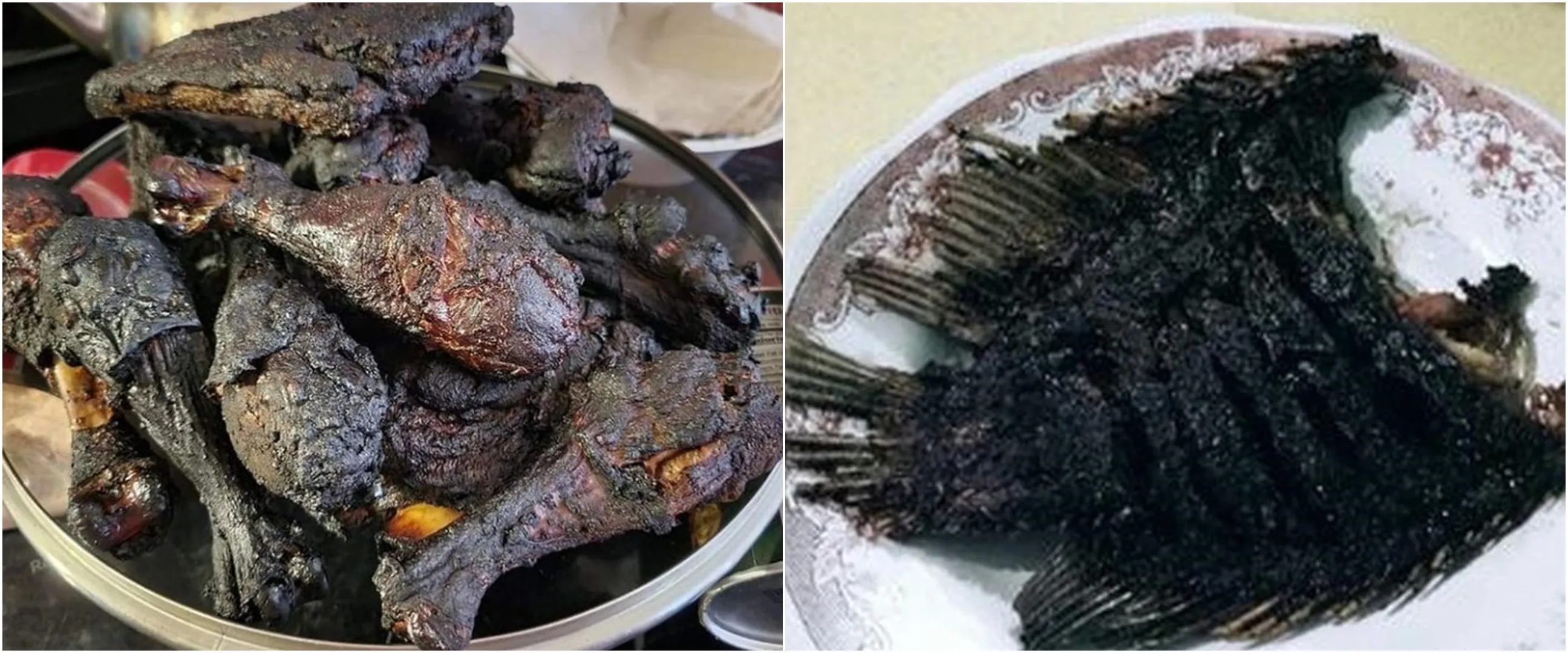11 Momen apes memasak sampai gosong ini bikin yang lihat ngelus dada