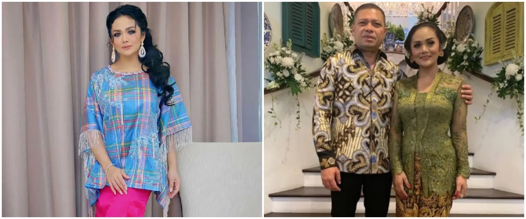11 Gaya Krisdayanti saat hadiri kondangan, selalu tampil glamor