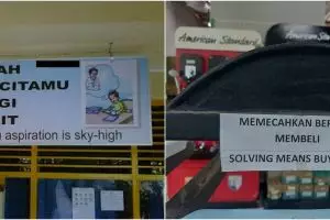 13 Salah tulis bahasa Inggris di tempat umum ini bikin nyengir kuda
