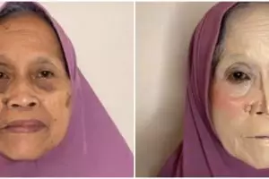 Potret transformasi ibu pengantin usai makeup, dikira beda orang