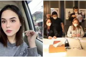 Manoj Punjabi bertemu keluarga mendiang Laura Anna, bakal bikin film?
