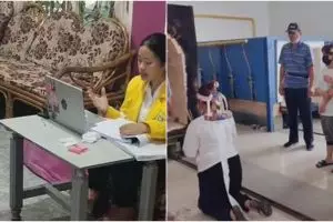 Wanita ini harus sidang skripsi usai ayahnya dikremasi, kisahnya haru