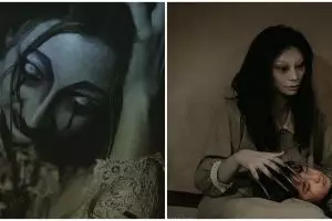 Beda penampilan 13 aktris pemeran hantu di film dan keseharian