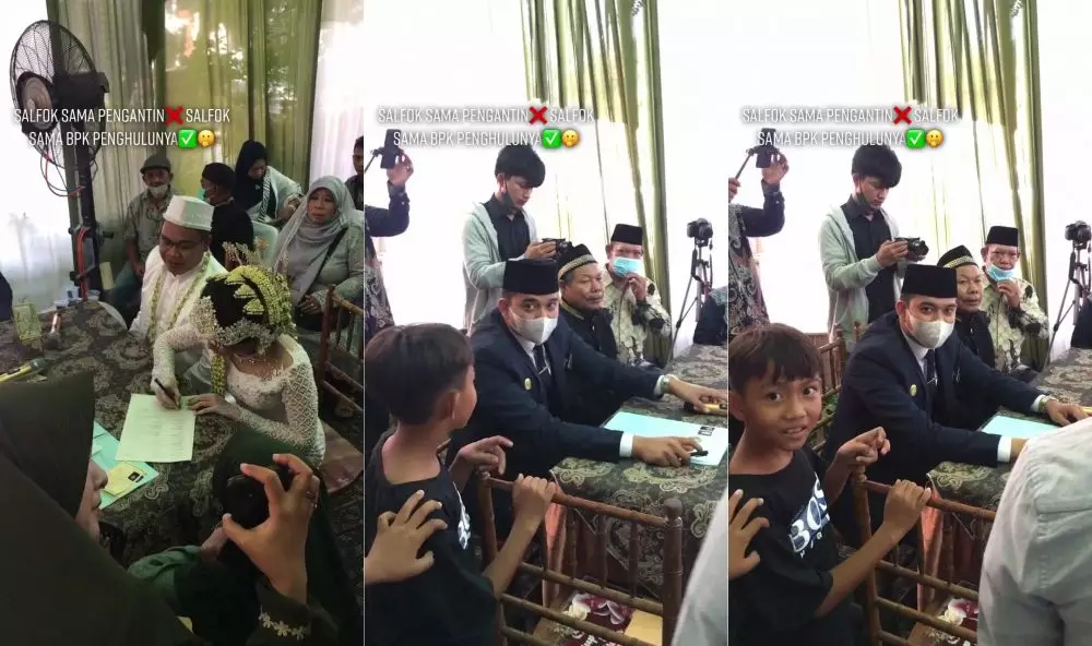 penghulu tampan viral © TikTok penghulu tampan viral © TikTok