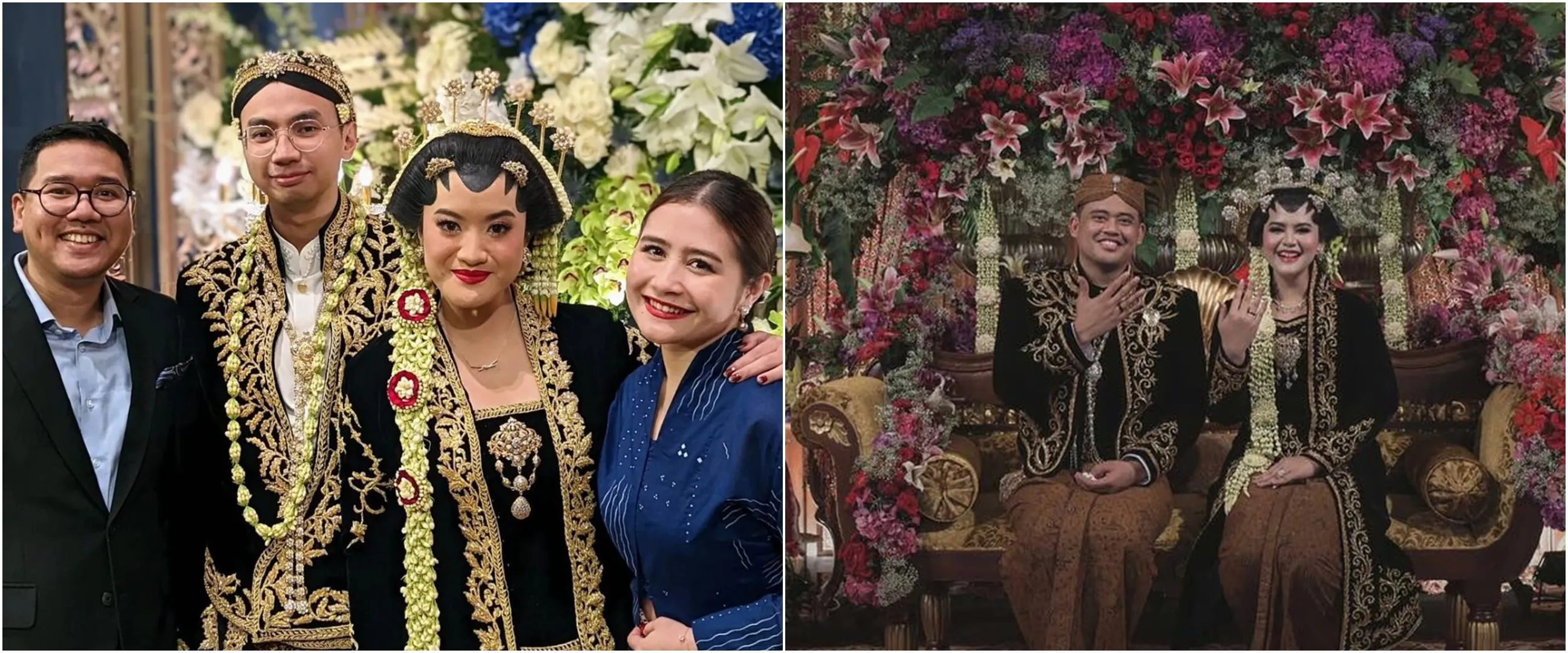 Mewah dan elegan, intip momen pernikahan 9 anak pejabat