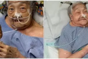 Ingin makan es krim saat sakit, tingkah nenek ini menggemaskan