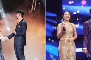9 Momen Arya Saloka dan Amanda Manopo reuni di acara penghargaan