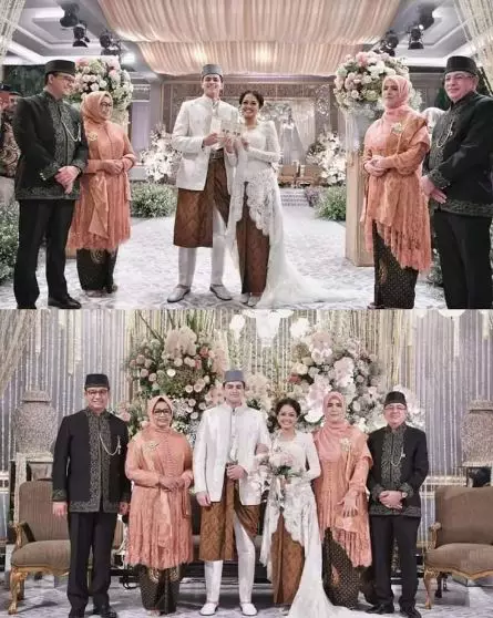Detail gaun pernikahan Mutiara Annisa Baswedan Instagram