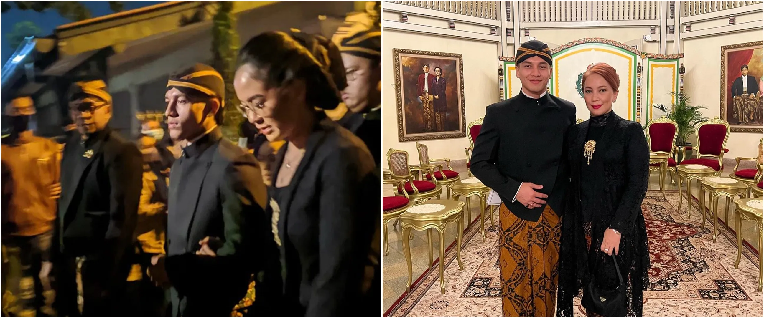 11 Momen Jefri Nichol ikut peringatan Malam 1 Sura, gagah pakai beskap
