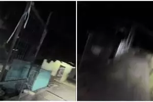 Lewatin kuburan tengah malam, aksi panik dua pria ini bikin ngakak