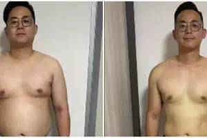Kisah pria turunkan bobot 35 kg demi beri contoh anak soal kesehatan 
