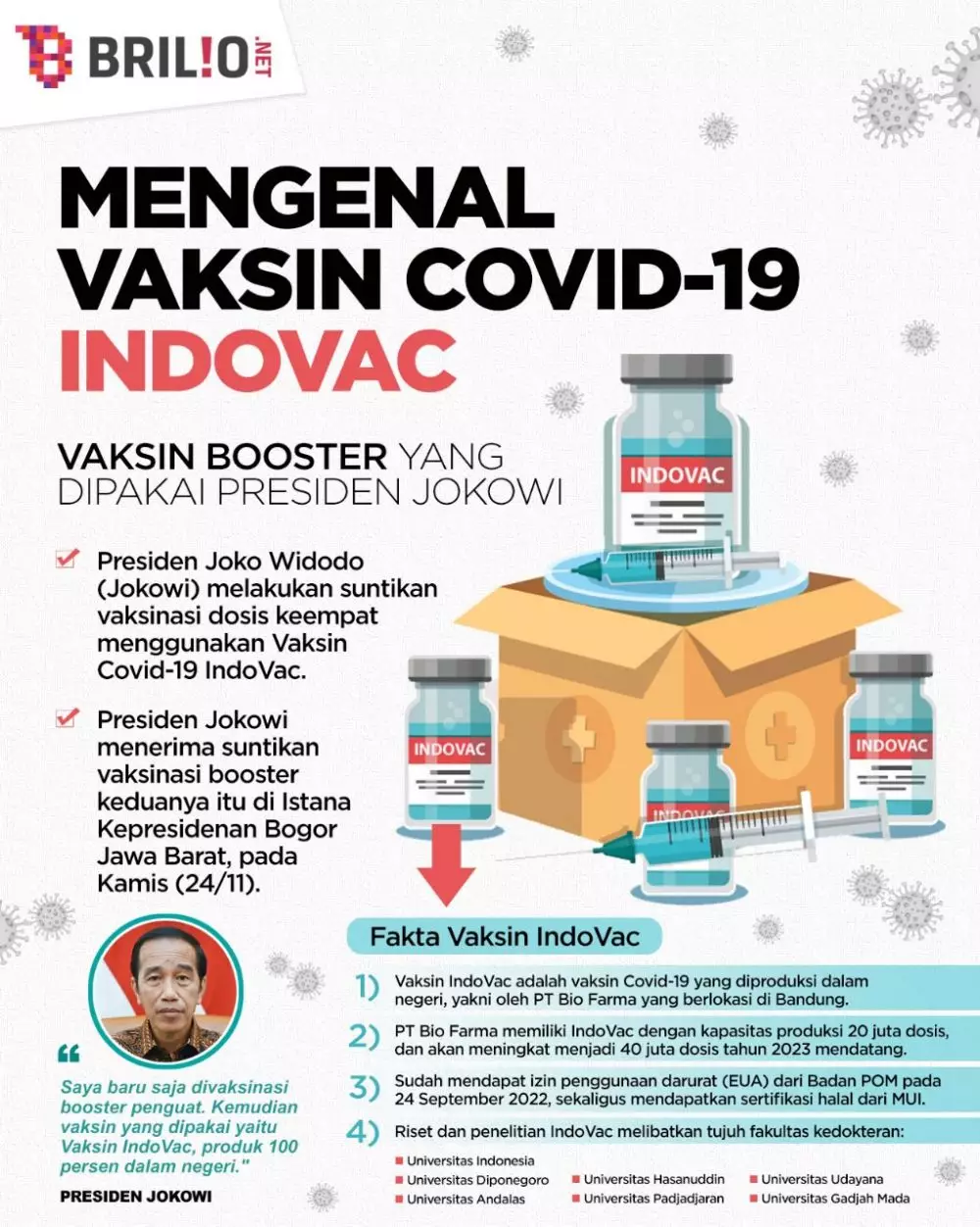 Infografis Brilio 2022 © 2022 brilio.net