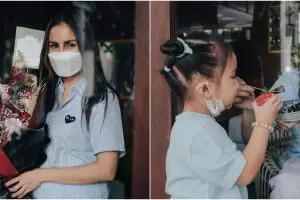 11 Momen Momo Geisha rayakan ultah, pisah dengan anak karena Covid-19