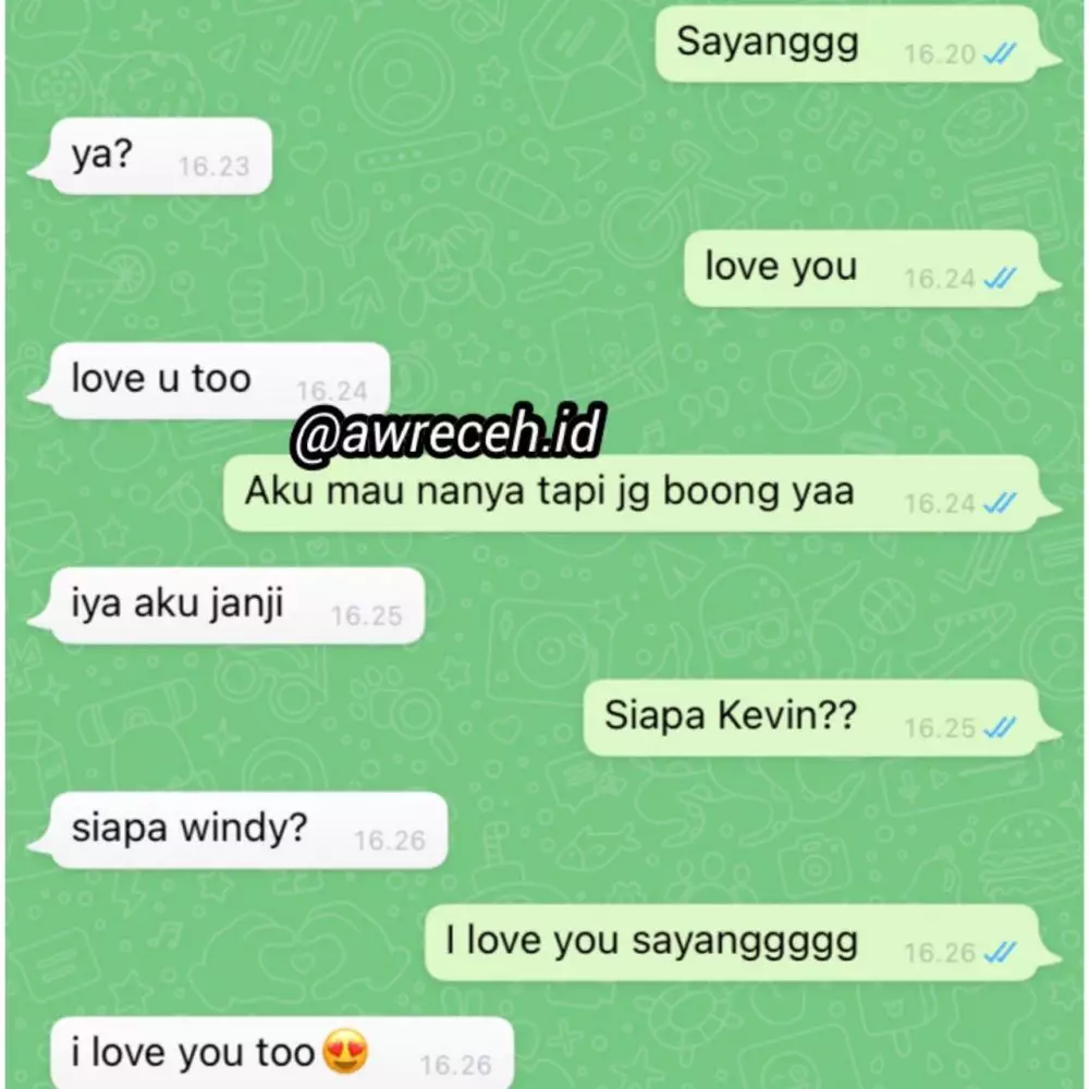 11 Chat selingkuh bikin nyesek dan nyengir sekaligus Berbagai sumber