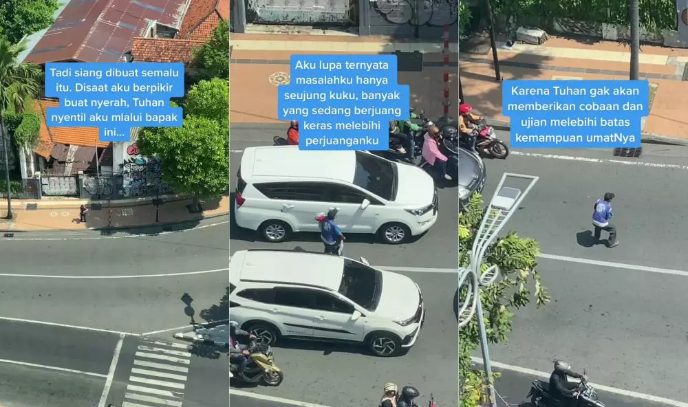 penjual koran keterbatasan fisik © TikTok penjual koran keterbatasan fisik © TikTok