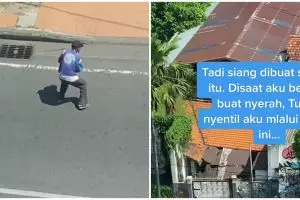 Perjuangan penjual koran dengan keterbatasan fisik ini menohok hati