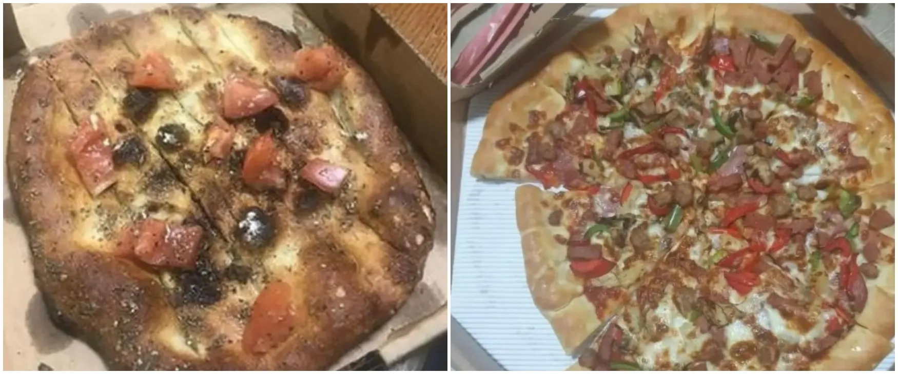 11 Potret nyeleneh potongan pizza ini bikin nggak tega mau bagi