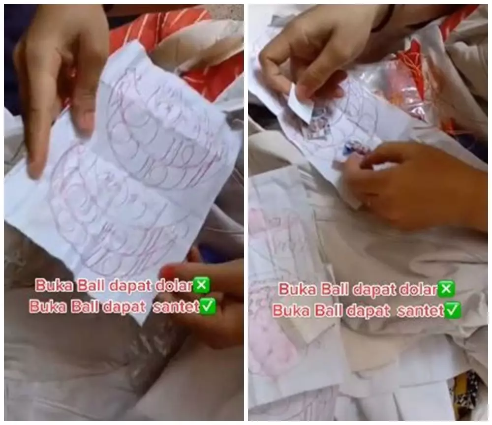 ada dijimat ditemukan di baju impor © berbagai sumber