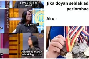 13 Meme kocak tentang kecanduan makan seblak ini relate abis