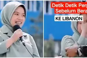Ketegaran seorang istri tengah hamil ditinggal suami tugas ke Lebanon