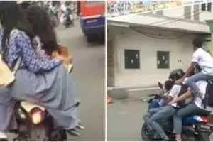 11 Momen anak SMA boncengan, tingkahnya bikin nggak habis pikir