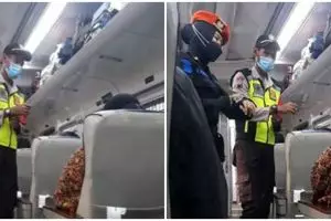 Penumpang kereta api diminta turun gegara belum vaksin dosis ketiga