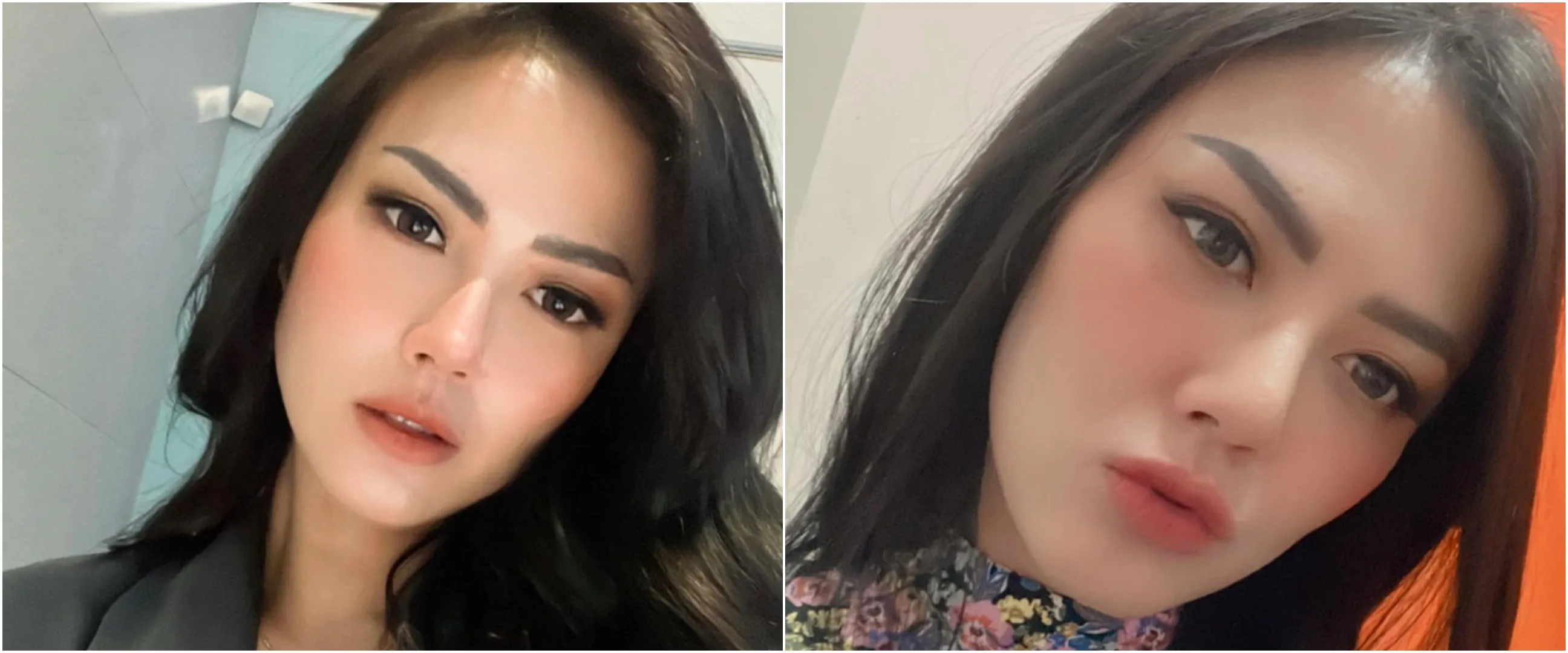 Ngaku biasa tak pakai bedak, intip 9 foto Nita Gunawan bermakeup tebal
