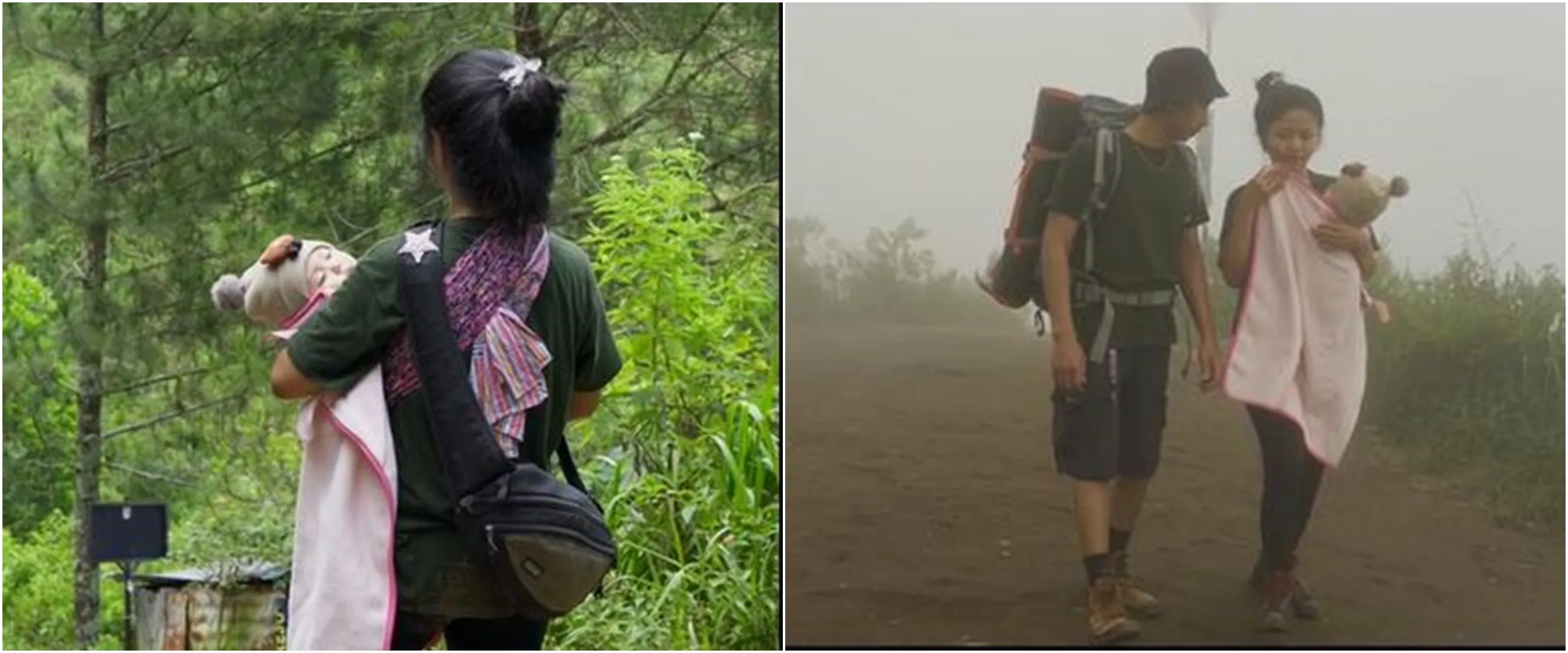 Ajak bayi usia 6 bulan naik gunung, aksi wanita ini bikin heboh