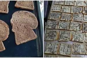 11 Bentuk lucu roti tawar, penampakannya bikin lihat dua kali