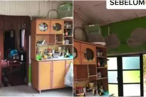 11 Transformasi rumah di kampung halaman usai renovasi, kian estetik