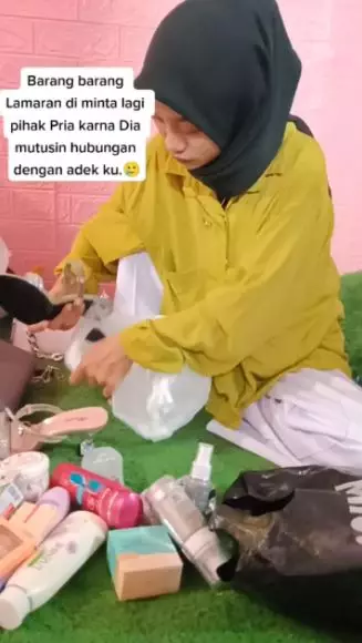 Batal nikah, calon suami minta kembalikan seserahan TikTok Batal nikah, calon suami minta kembalikan seserahan TikTok