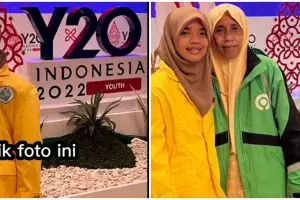 Ibu ini jadi driver ojek online demi kuliahkan anaknya yang tunarungu