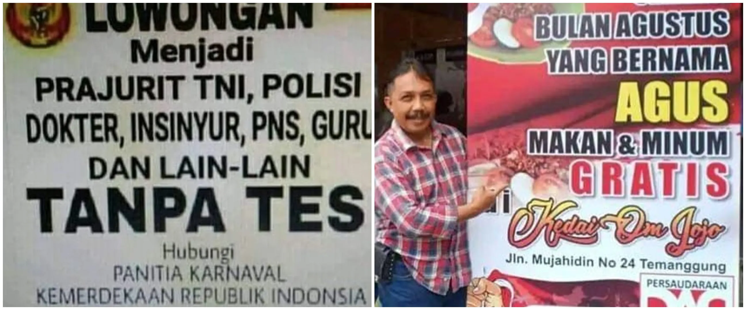 13 Potret lucu persiapan sambut hari kemerdekaan, bikin geleng kepala