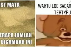 13 Meme kocak berisi tes jebakan ini bikin kesal gigit jari