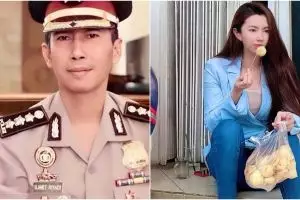 11 Sisi sederhana Heni Tania, istri Kombes makan tahu bulat di emperan