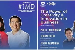 Hadirkan pebisnis sukses Tanah Air, InspiraFest 2022 digelar hybrid