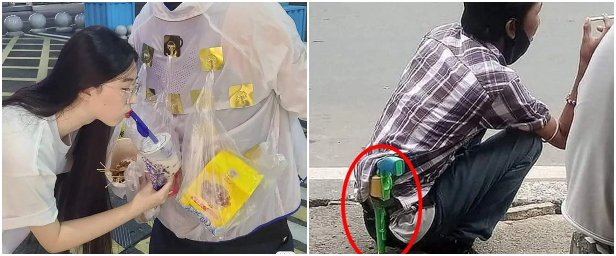13 Benda absurd dibawa bapak-bapak ini bikin heran