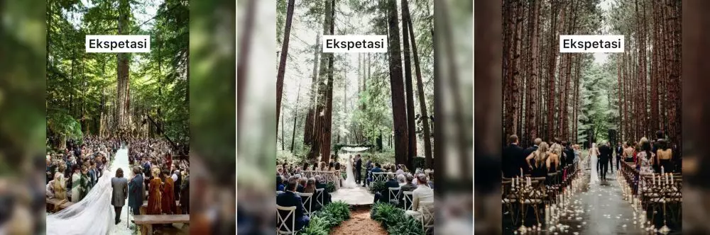 konsep nikah ala twilight © TikTok