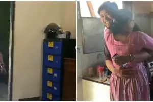 Pria ini kejutkan sang ibu usai bekerja 4 tahun di Jepang, bikin haru