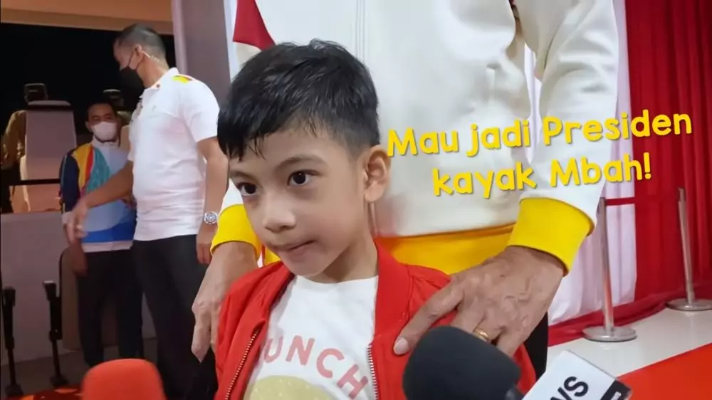 cita-cita Jan Ethes jadi presiden © Instagram/@jokowi cita-cita Jan Ethes jadi presiden © Instagram/@jokowi