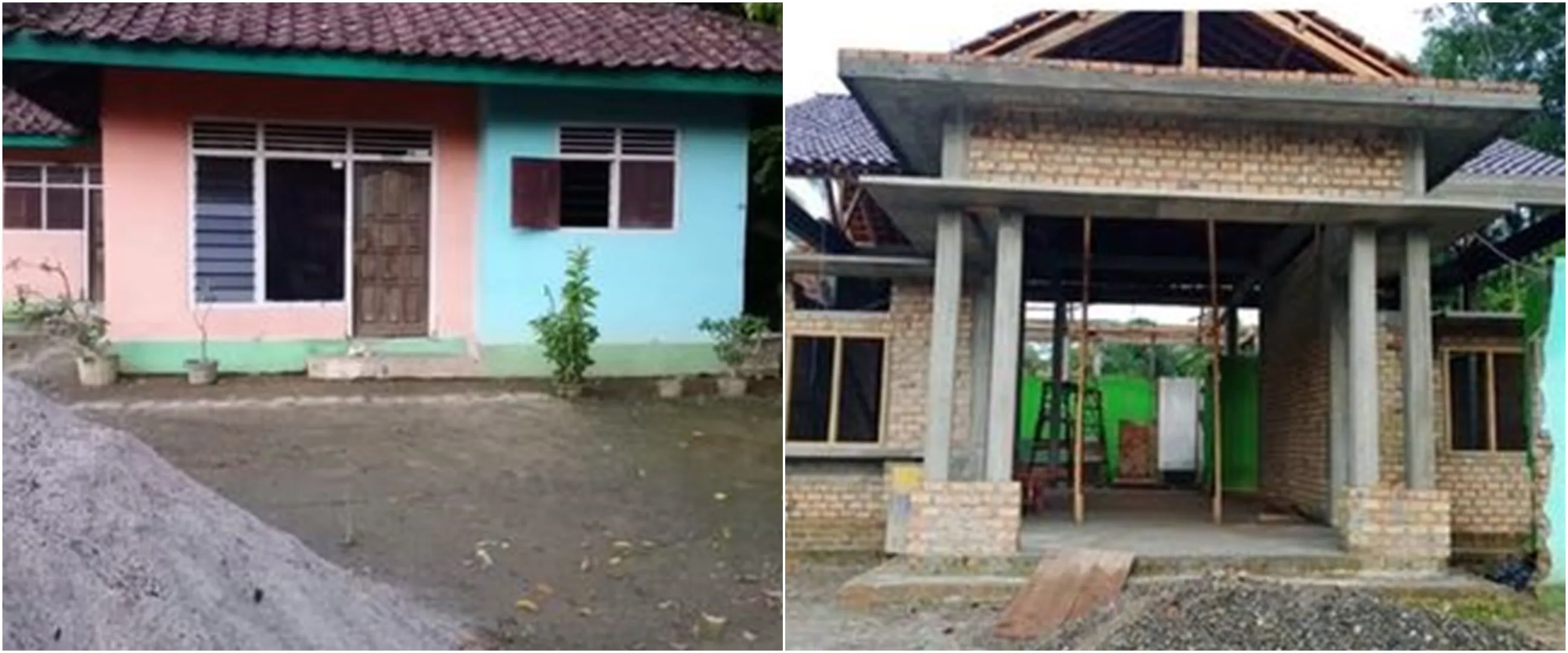 Wanita renovasi rumah usai sukses jadi TKW, intip perubahan huniannya