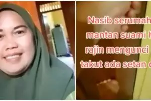 Wanita ini tinggal serumah dengan eks suami, alasannya demi anak