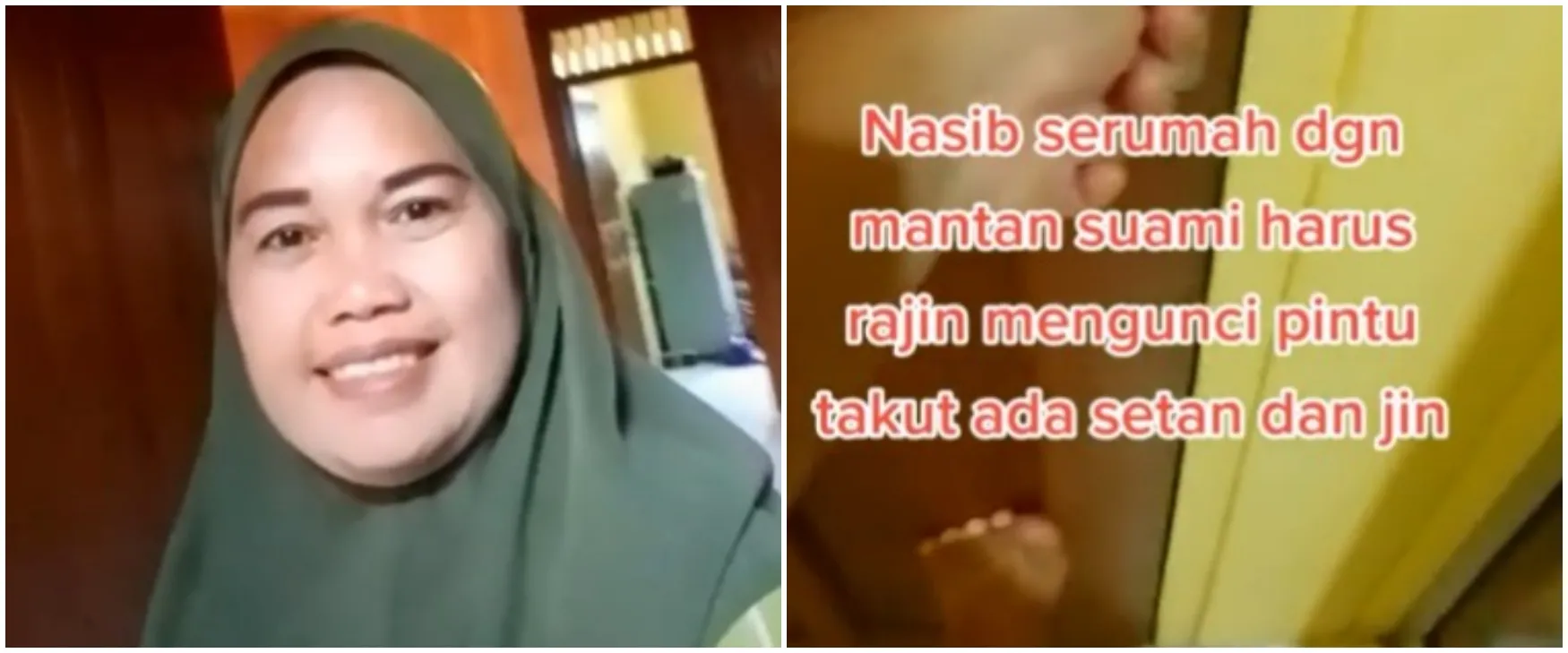Wanita ini tinggal serumah dengan eks suami, alasannya demi anak