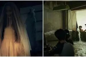 Fakta adegan banjir 'Pengabdi Setan 2', perlu 30 mobil tangki air