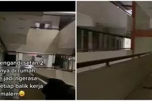Pria ini tinggal di rusun mirip film Pengabdi Setan 2, lorongnya seram