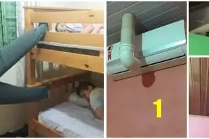 15 Tingkah kocak orang melawan hawa panas ini nyeleneh abis