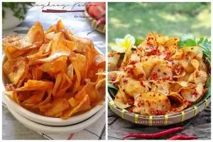 23 Cara membuat keripik singkong aneka rasa, enak dan renyah tahan lama