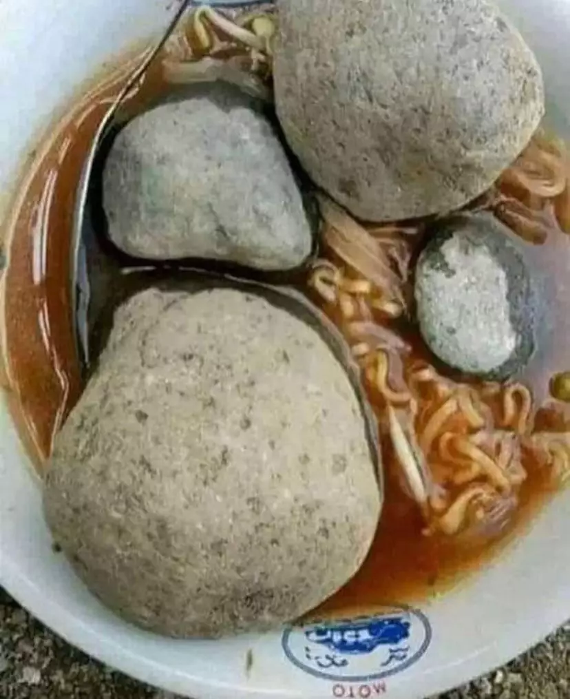 benda mirip makanan menipu mata © berbagai sumber