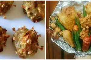 11 Kreasi absurd gorengan ini bikin dahi mengerut, ada isi stroberi